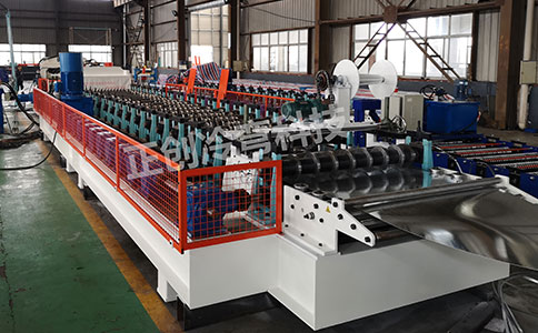 金屬波紋涵管自動生產線設備